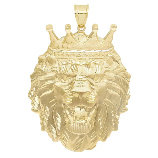 LIONS FACE PEDANT