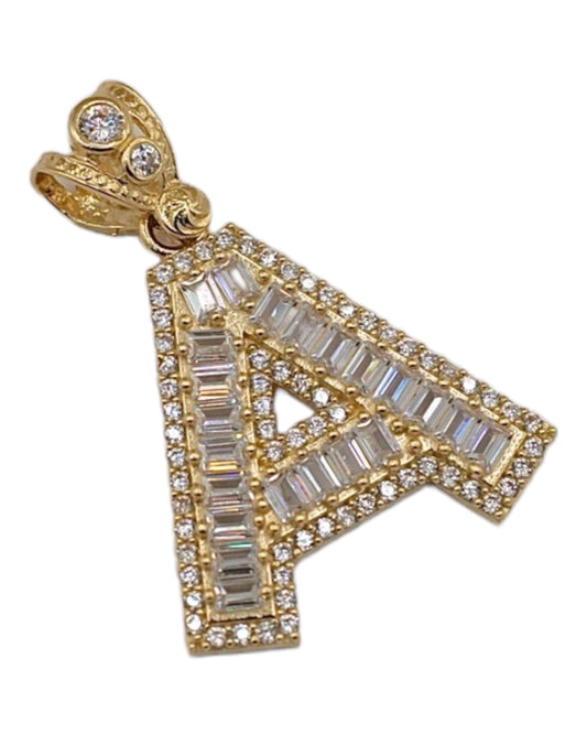 Women's 14k Gold Alphabet Letter Pendant