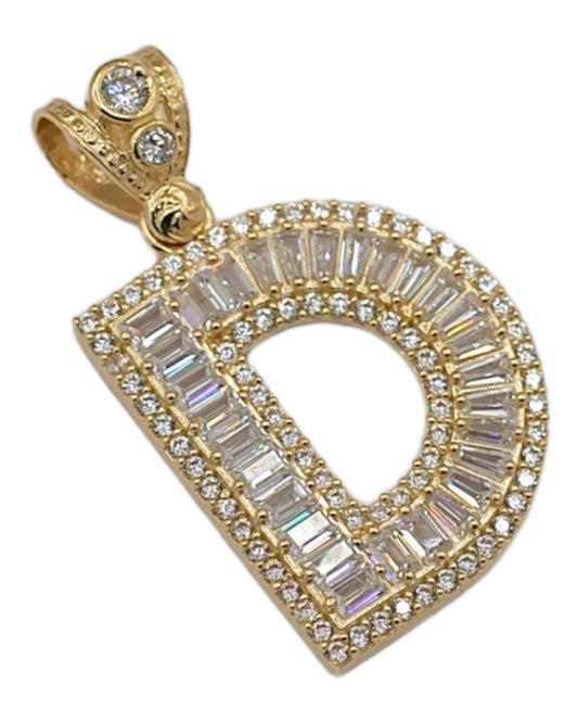 Women's 14k Gold Alphabet Letter Pendant