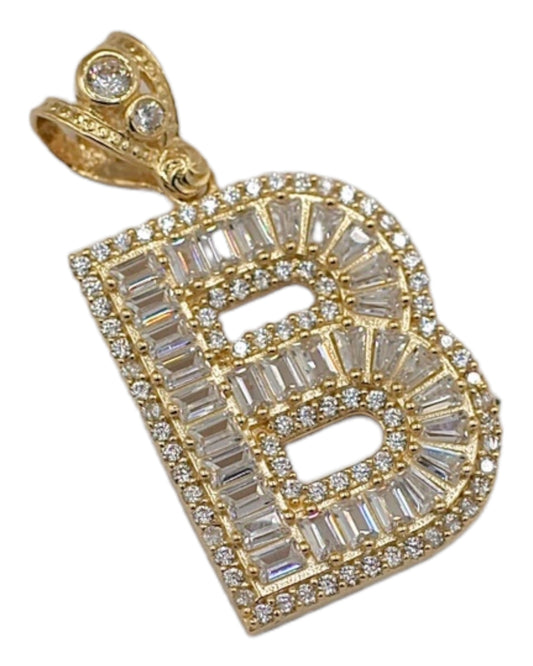 Women's 14k Gold Alphabet Letter Pendant