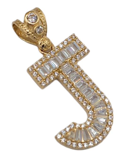 Women's 14k Gold Alphabet Letter Pendant