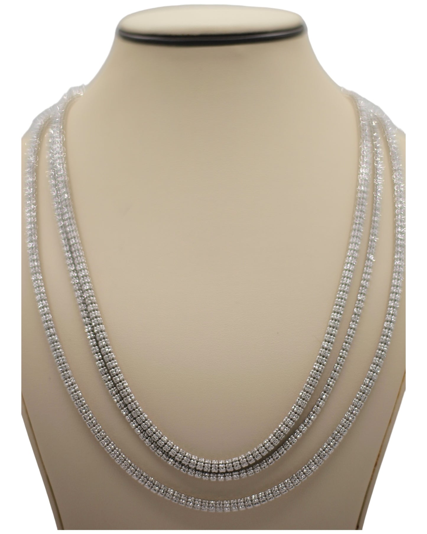 White Gold Ice Chain - 4.5mm